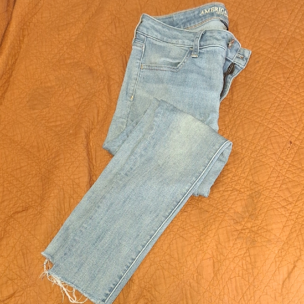 American Eagle Outfitters Women's Denim Distressed Jeans